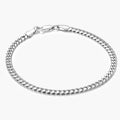 Cuban Bracelet - 3MM Silver