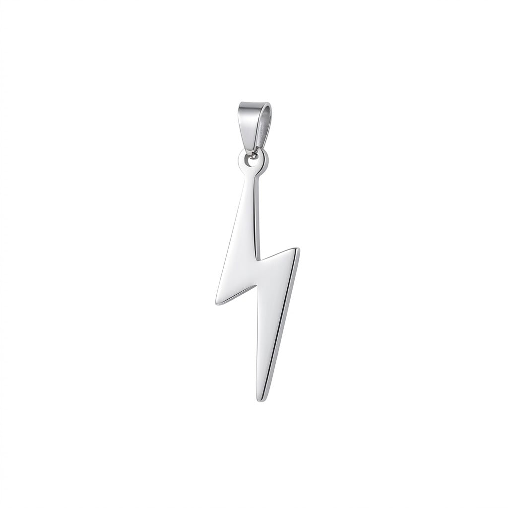 Lightning Bold Pendant - Silver (Free UK Delivery)