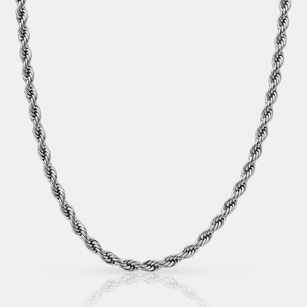 Rope Chain - 3MM Silver