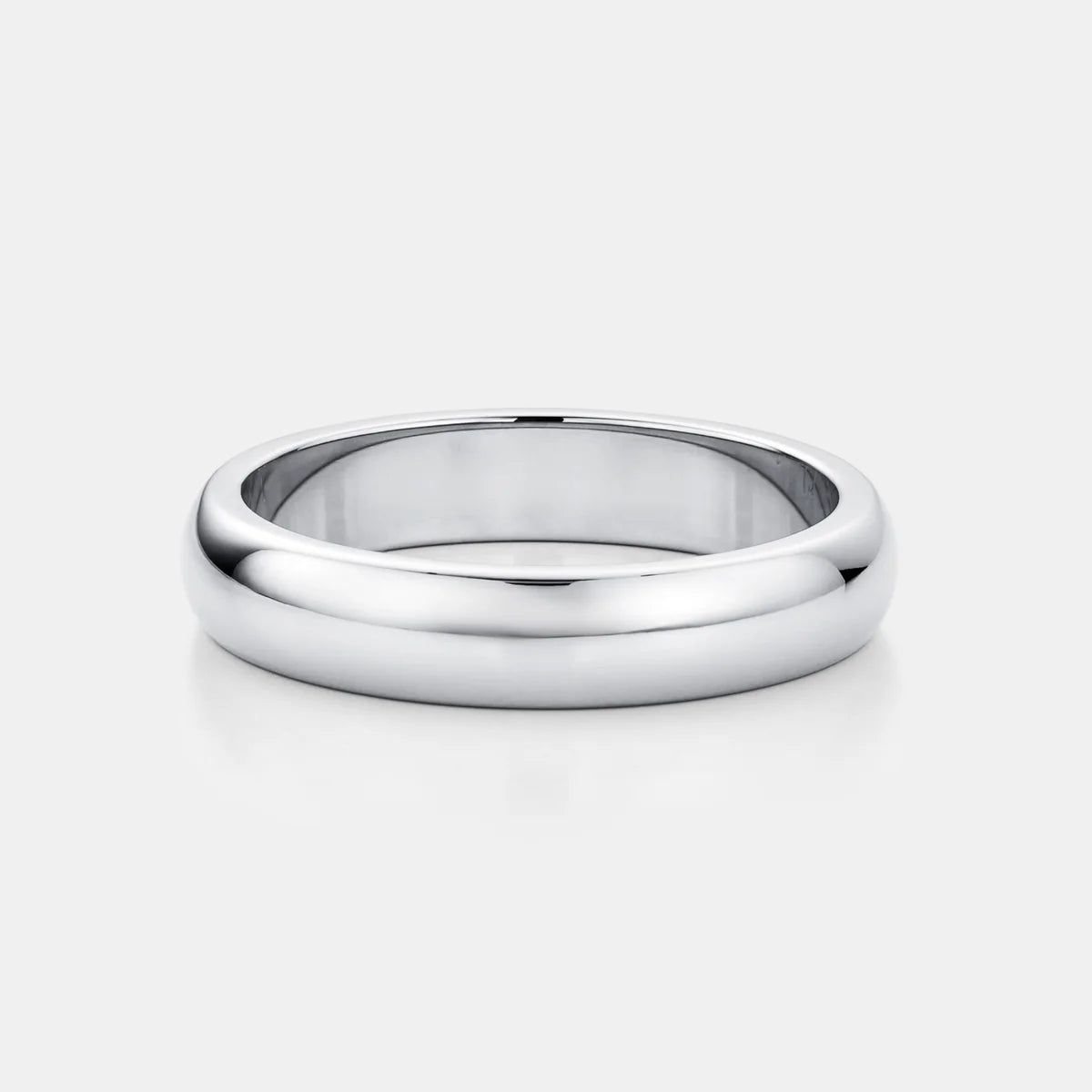 Band Ring - 4mm Silver (Free UK Delivery)